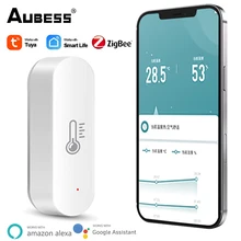 Aubess Tuya Zigbee Temperature Humidity Sensor Monitoring Reminder Temperature Humidity Via Smartlife Voice Control Alexa Google
Aubess Tuya Zigbee Temperature Humidity Sensor Monitoring Reminder Temperature Humidity Via Smartlife Voice Control Alexa Google