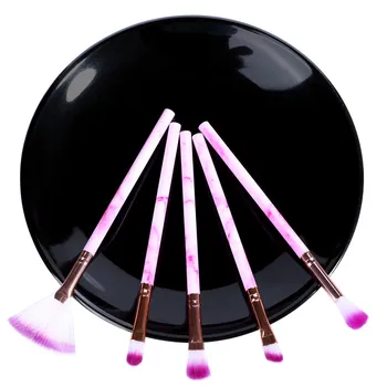 5pcs Marble Set Of Makeup Brushes Silicone Face Travel Stippling Small Soft Blending Eyelash Small Fan Brush
5pcs Marble Set Of Makeup Brushes Silicone Face Travel Stippling Small Soft Blending Eyelash Small Fan Brush