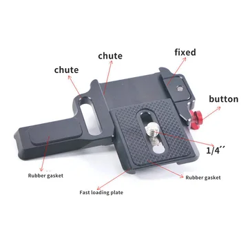 Feichao Quick Release Plate for Zhiyun Crane-M2 Gimbal Mounting Clamp QR Plate Accessories Aluminum Alloy Adapter Mount 1/4Screw
Feichao Quick Release Plate for Zhiyun Crane-M2 Gimbal Mounting Clamp QR Plate Accessories Aluminum Alloy Adapter Mount 1/4Screw