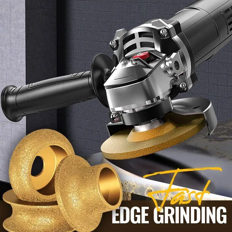 Stone Edge Grinding Polishing Wheel 10-30mm Diamond Angle Grinder Professional Bricklayer Working Tools | Инструменты