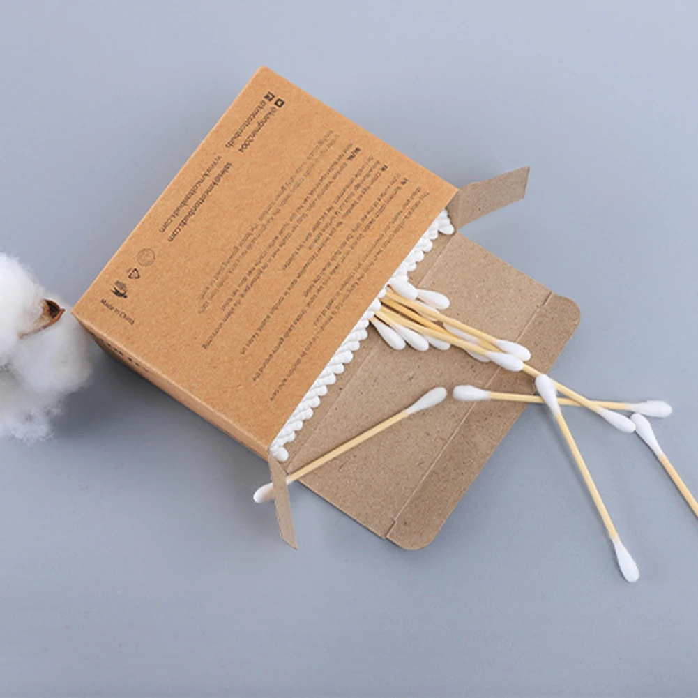 1000/2000pcs Bamboo Cotton Swabs Disposable Double Head Cotton Buds Sticks for Ears Nose Cleaning Beauty Makeup
1000/2000pcs Bamboo Cotton Swabs Disposable Double Head Cotton Buds Sticks for Ears Nose Cleaning Beauty Makeup