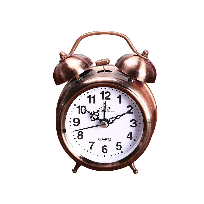 New Alarm Clock Vintage Retro Silent Pointer Clocks Round Number Dual Bell Loud Alarm Clock Bedside Night Light Home Decoration
New Alarm Clock Vintage Retro Silent Pointer Clocks Round Number Dual Bell Loud Alarm Clock Bedside Night Light Home Decoration
