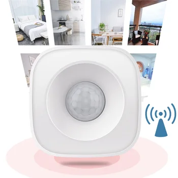 App Alerts Smart Wireless Detector High Sensitive 5m Range Alarm Infrared PIR Motion Sensor Burglar Human Movement Home Security
App Alerts Smart Wireless Detector High Sensitive 5m Range Alarm Infrared PIR Motion Sensor Burglar Human Movement Home Security