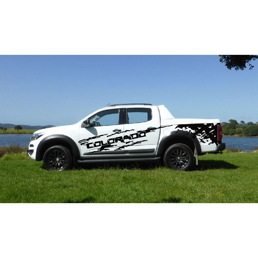 Car accessories include left and right mudslinger body sticker side door graphic Vinyl car decals fit for colorado
Car accessories include left and right mudslinger body sticker side door graphic Vinyl car decals fit for colorado