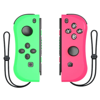 green and pink For NS (L/R) Wireless Bluetooth Game Controllers Red Blue Gamepad Joystick for Nintend Switch Console
green and pink For NS (L/R) Wireless Bluetooth Game Controllers Red Blue Gamepad Joystick for Nintend Switch Console