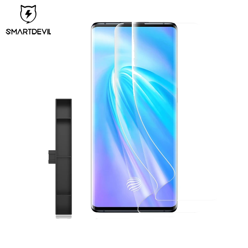 Защитная пленка SmartDevil для VIVO NEX 3 Full Cover HD Прозрачная Гидрогелевая X50 Pro высокой