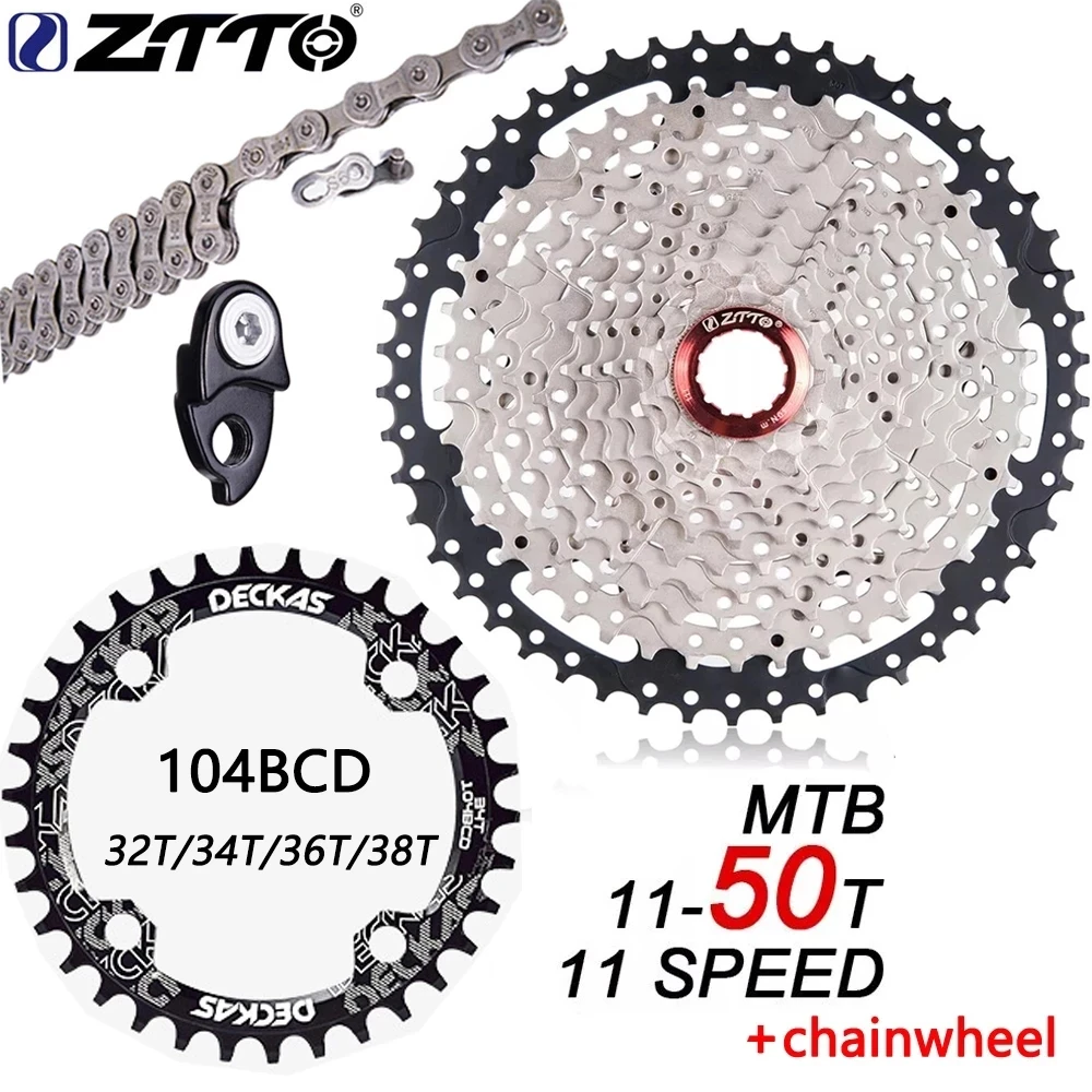 Велосипедная кассета ZTTO MTB 11 скоростей 11-50T горный велосипед стальной свободное