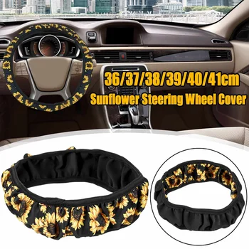 Universal Car Steering Wheel Cover Neoprene Non Slip Elastic Sunflower Floral Print Steering Covers Car Styling
Universal Car Steering Wheel Cover Neoprene Non Slip Elastic Sunflower Floral Print Steering Covers Car Styling