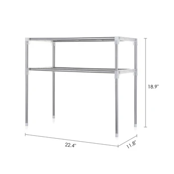 Hot 3-Tier Multi-function Kitchen Storage Rack Microwave Shelf Unit Bathroom Storage Rack Daily Necessities Storage Rack
Hot 3-Tier Multi-function Kitchen Storage Rack Microwave Shelf Unit Bathroom Storage Rack Daily Necessities Storage Rack