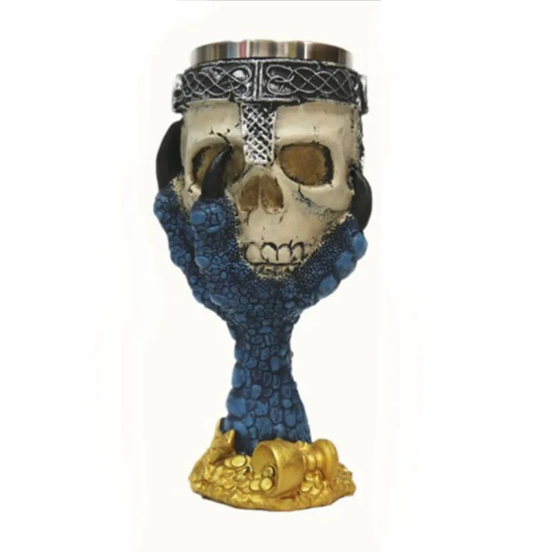 1 Piece Resin and Stainless Steel Creative Talon Skull Mug Wine Mugs Tea Cup Halloween Bar Drinkware Gift 17.5x7cm
1 Piece Resin and Stainless Steel Creative Talon Skull Mug Wine Mugs Tea Cup Halloween Bar Drinkware Gift 17.5x7cm