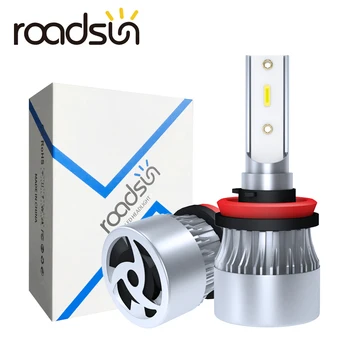 roadsun Mini Size H4 H7 LED Headlight Bulbs H8 H9 H11 CSP Chips 9005 9006 72W 12000LM Car LED lamp 6000K led automotivo 12V
roadsun Mini Size H4 H7 LED Headlight Bulbs H8 H9 H11 CSP Chips 9005 9006 72W 12000LM Car LED lamp 6000K led automotivo 12V