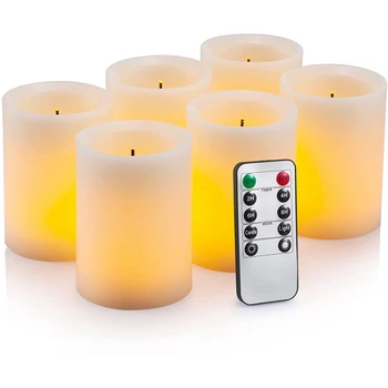 Electronic Optical Fiber Candle 6-Piece Set Simulation Flame Paraffin Led Candle Lamp Set
Electronic Optical Fiber Candle 6-Piece Set Simulation Flame Paraffin Led Candle Lamp Set