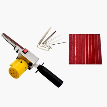 Handheld Mini Belt Angle Grinder Electric Sander Grinding Polishing Machine Tool
Handheld Mini Belt Angle Grinder Electric Sander Grinding Polishing Machine Tool