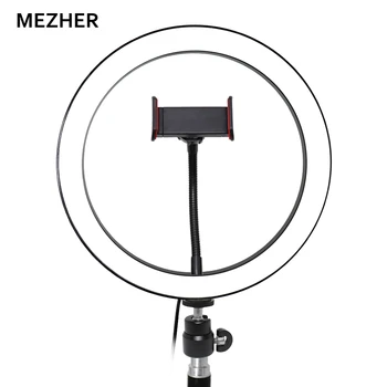 Mezher Portable Self-timer Video Ring Light led studio lamp Adjustable Device LED Ring Lighting Camera Mobile Phone Photography
Mezher Portable Self-timer Video Ring Light led studio lamp Adjustable Device LED Ring Lighting Camera Mobile Phone Photography