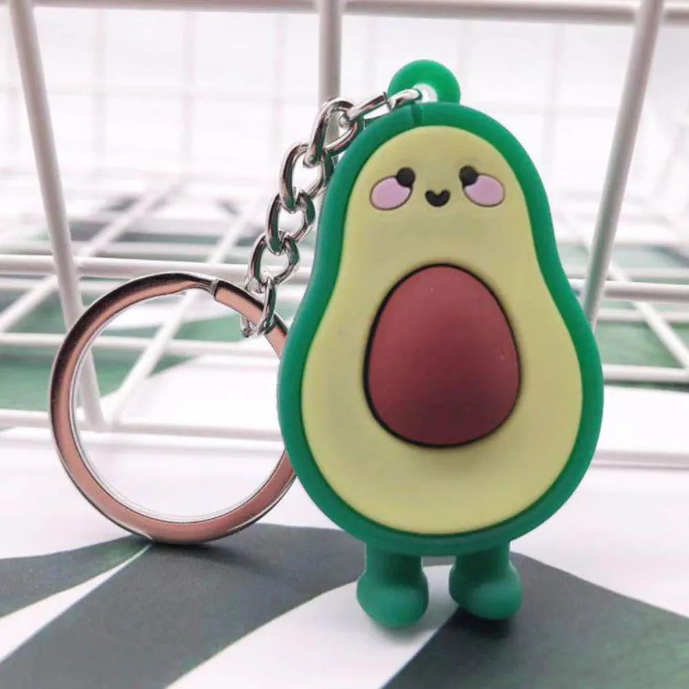 3D Soft Rubber Avocado Keychain Couples Key Chain Ring for Women Bag Girl Phone Car Keyring Lovers Jewelry Gifts
3D Soft Rubber Avocado Keychain Couples Key Chain Ring for Women Bag Girl Phone Car Keyring Lovers Jewelry Gifts