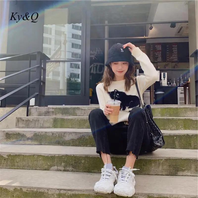 black pullover outfit