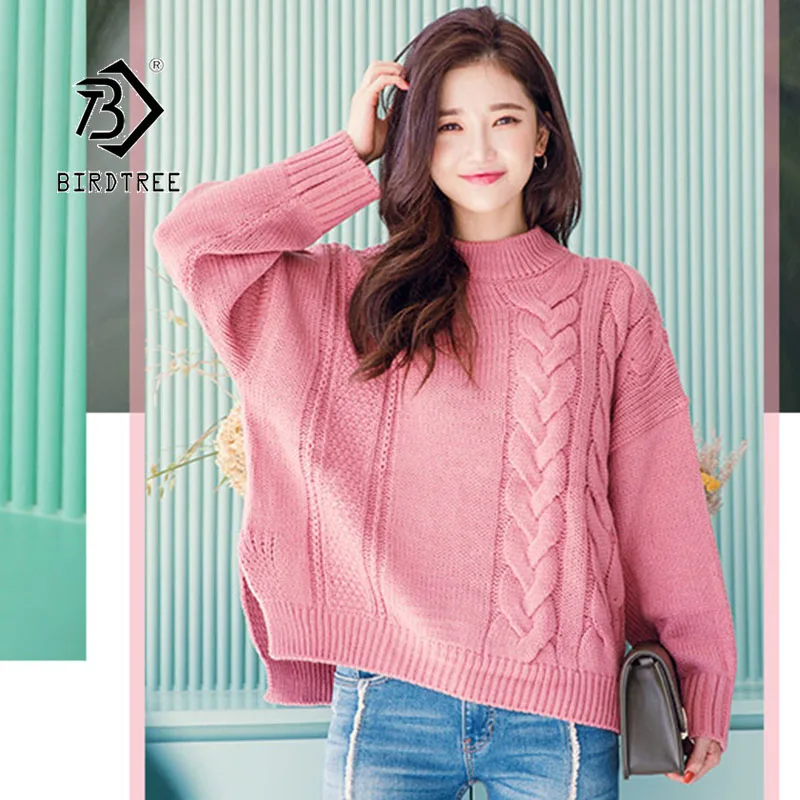 2019 Ins Autumn New Arrival Women's Pullovers Sweater Knitting O-neck Twist Split Loose Full Sleeve Casual Fashion Tops T98321D
2019 Ins Autumn New Arrival Women's Pullovers Sweater Knitting O-neck Twist Split Loose Full Sleeve Casual Fashion Tops T98321D