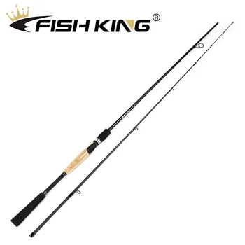 FISH KING Carbon Spinning Fishing Rod 1.98m/2.1m/2.4m/2.7m Super Hard 2 Sections Lure Fishing Rod For Squid Pike Fishing pole 
FISH KING Carbon Spinning Fishing Rod 1.98m/2.1m/2.4m/2.7m Super Hard 2 Sections Lure Fishing Rod For Squid Pike Fishing pole