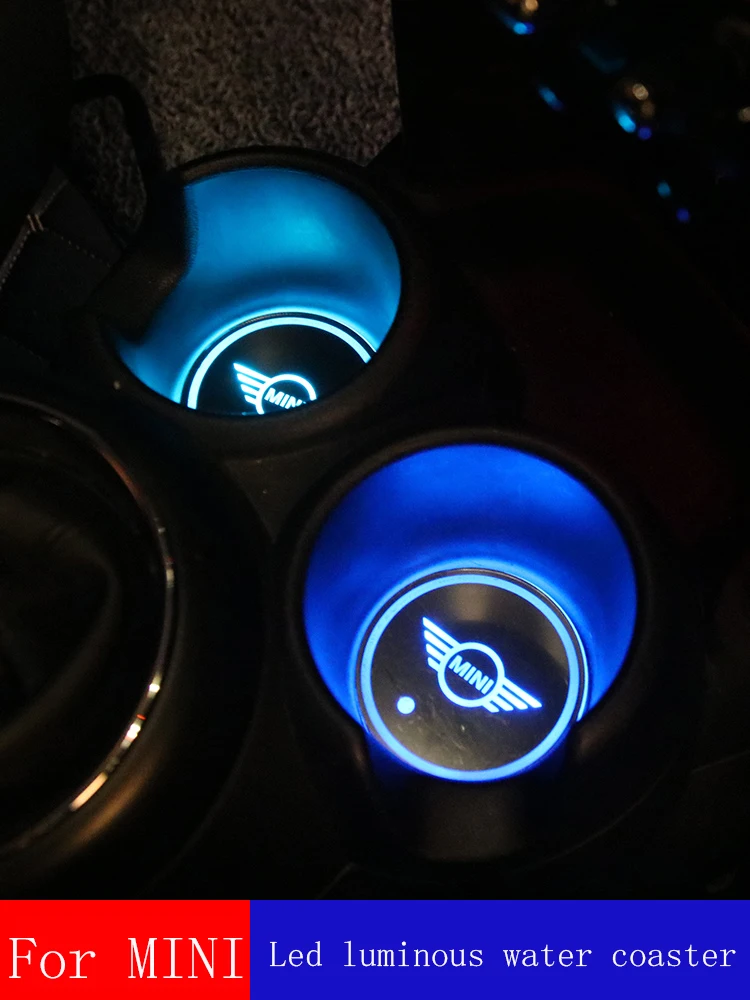 7 Colorful Intelligent Led Water Cup Luminous Coaster For MINI Cooper One R55 R56 R57 R58 R59 R60 F54 F55 F56 F57 F60 Styling
7 Colorful Intelligent Led Water Cup Luminous Coaster For MINI Cooper One R55 R56 R57 R58 R59 R60 F54 F55 F56 F57 F60 Styling