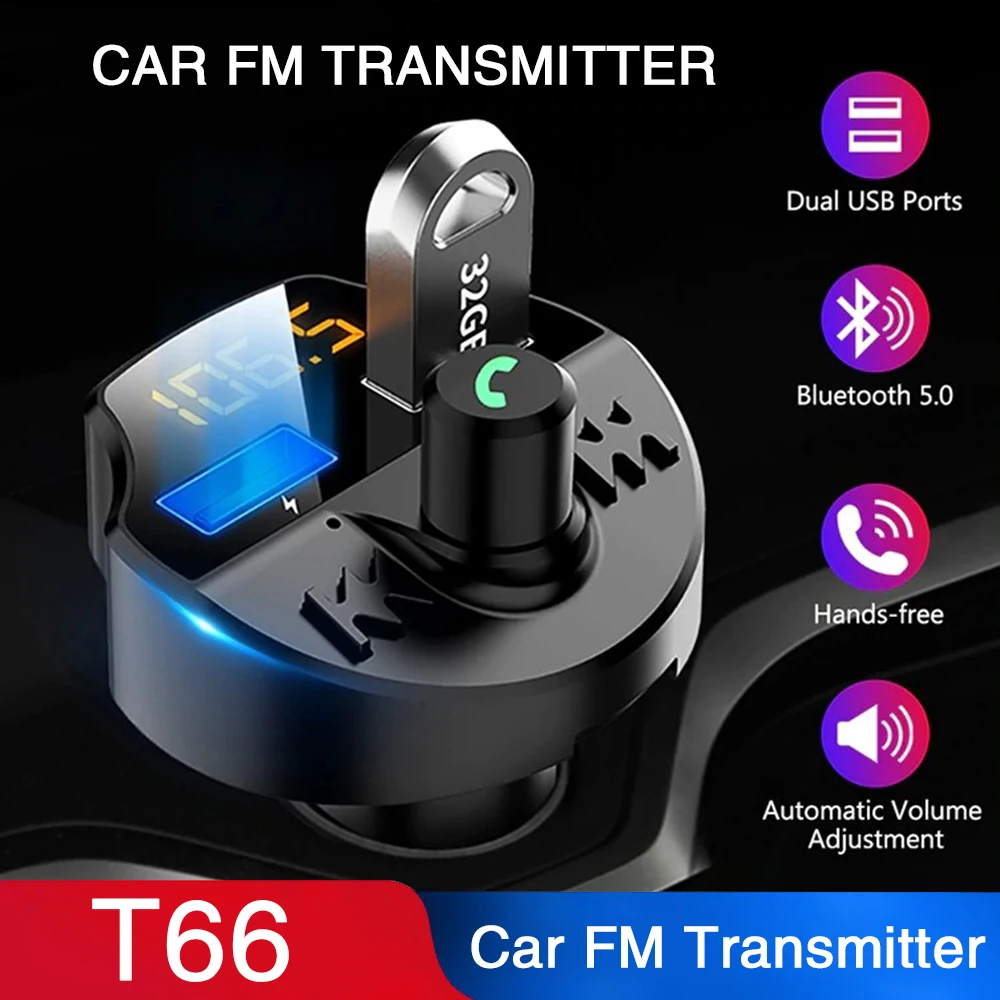 VEHEMO Car Bluetooth 5.0 FM Transmitter Handsfree Wireless Car Kit MP3 Modulator Player Audio Receiver Dual USB Fast Charger 3.1
VEHEMO Car Bluetooth 5.0 FM Transmitter Handsfree Wireless Car Kit MP3 Modulator Player Audio Receiver Dual USB Fast Charger 3.1