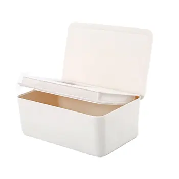 Household Dustproof Desktop Sealed Tissue Box Wet Tissue Box With Lid Preventing Moisture Loss From Wet Wipes
Household Dustproof Desktop Sealed Tissue Box Wet Tissue Box With Lid Preventing Moisture Loss From Wet Wipes