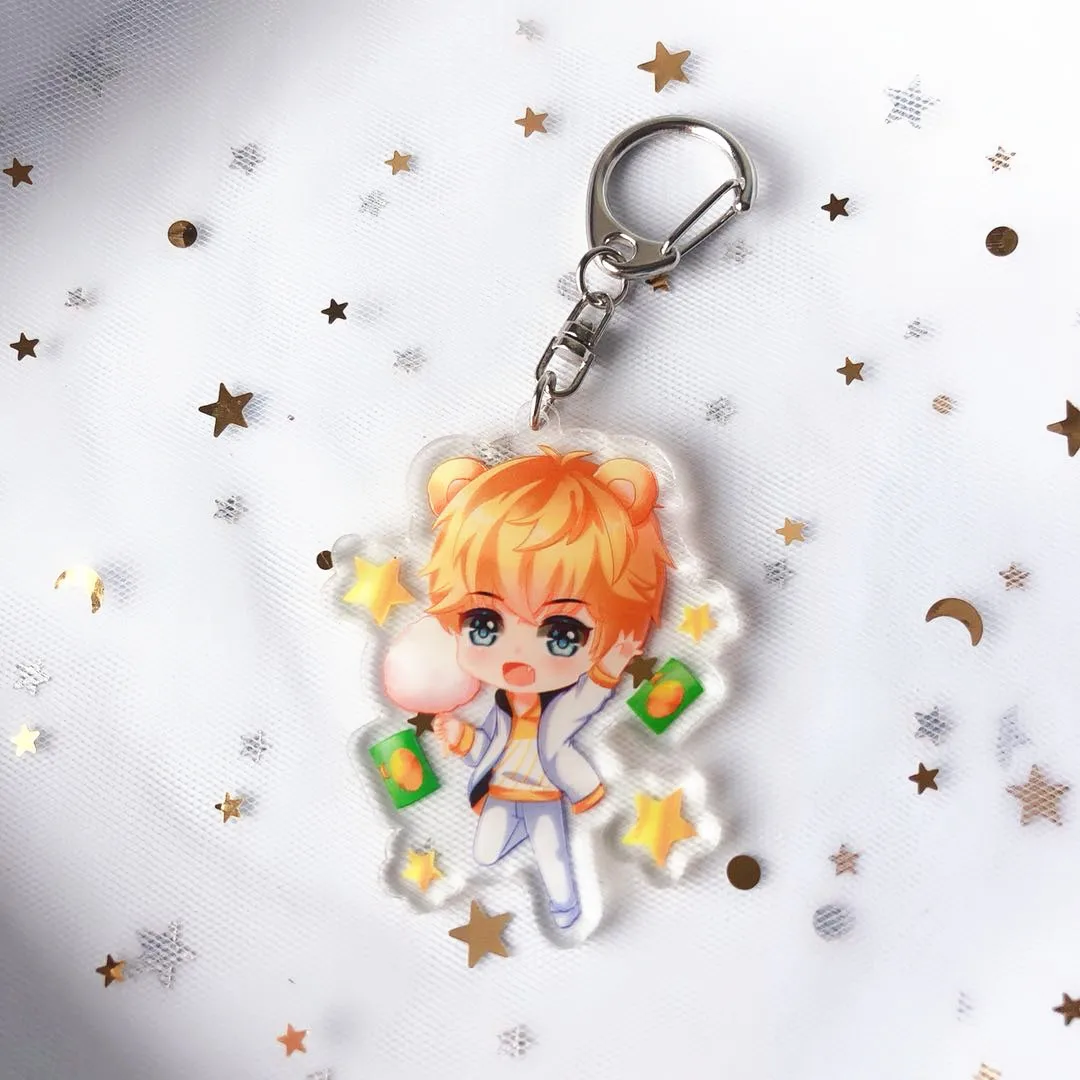 New Design Anime Love And Producer Pendants Fashion Cartoon Figure Li Ze Yan Keychains Car Key Chains Holder Jewelry
New Design Anime Love And Producer Pendants Fashion Cartoon Figure Li Ze Yan Keychains Car Key Chains Holder Jewelry