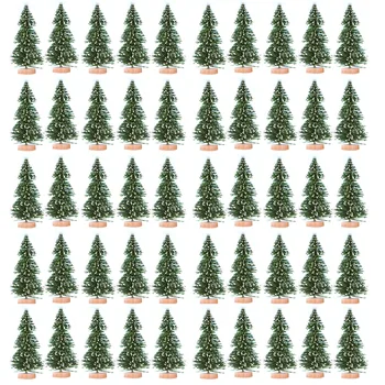 50Pcs 6cm Sand Table Model Trees Micro Landscape Christmas Trees With Wooden Base Model Educational Toy Gift For Kid- Dark Green
50Pcs 6cm Sand Table Model Trees Micro Landscape Christmas Trees With Wooden Base Model Educational Toy Gift For Kid- Dark Green