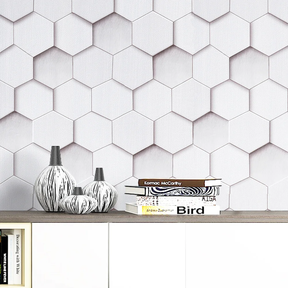 Peel and Stick Geometric Pattern Wallpaper Grey Vinyl Self Adhesive Wall Paper Design for Walls Bathroom Bedroom Home Decor
Peel and Stick Geometric Pattern Wallpaper Grey Vinyl Self Adhesive Wall Paper Design for Walls Bathroom Bedroom Home Decor