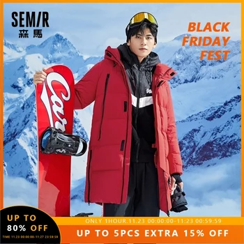 SEMIR Down Jacket Men Mid-Length 2020 New Winter Warm Waterproof Jacket Goose Down Parkas Coat Thick Trendy Brand Function
SEMIR Down Jacket Men Mid-Length 2020 New Winter Warm Waterproof Jacket Goose Down Parkas Coat Thick Trendy Brand Function