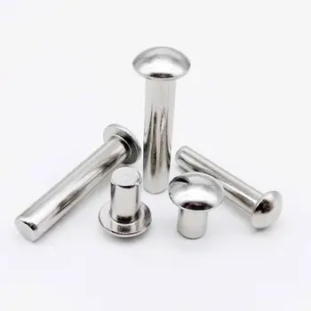 10/50pcs M2 M2.5 M3 M4 M5 M6 A2-70 304 Stainless Steel Button Semi Round Head Solid Rivet GB867 for Label Name Plate Dia=2-6mm
10/50pcs M2 M2.5 M3 M4 M5 M6 A2-70 304 Stainless Steel Button Semi Round Head Solid Rivet GB867 for Label Name Plate Dia=2-6mm