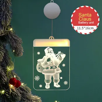 Night Light LED Elk Santa Bells Acrylic Board Table Desk Bedroom Decor Gift Warm Lamp Christmas Decorations For Home
Night Light LED Elk Santa Bells Acrylic Board Table Desk Bedroom Decor Gift Warm Lamp Christmas Decorations For Home