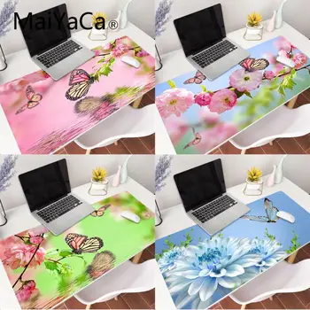 MaiYaCa Flower Butterfly Landscape gamer play mats Mousepad Gaming Mouse Pad Large Locking Edge Keyboard Deak Mat for Cs Go LOL
MaiYaCa Flower Butterfly Landscape gamer play mats Mousepad Gaming Mouse Pad Large Locking Edge Keyboard Deak Mat for Cs Go LOL