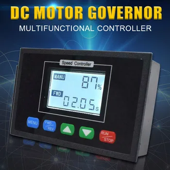 Digital 0~100% DC Motor Speed Controller DC 12V 24V 36V 48V 40A Time Reversible S7
Digital 0~100% DC Motor Speed Controller DC 12V 24V 36V 48V 40A Time Reversible S7