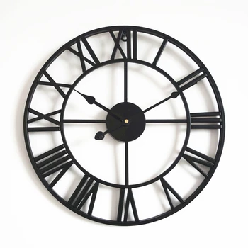 Retro Iron Creative Mute Modern Design Large Wall Clock Silent Clocks for Home Kitchen Living Room Decor Battery Operated
Retro Iron Creative Mute Modern Design Large Wall Clock Silent Clocks for Home Kitchen Living Room Decor Battery Operated