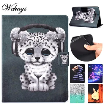 

Wekays Cartoon Leather Fundas Case For Coque New Amazon Kindle Paperwhite 4 2018 6.0 inch 10th Generation Cover Case Paperwhit4