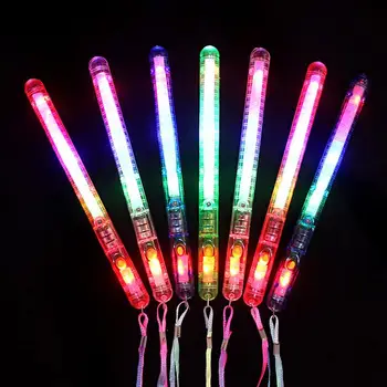 12pcs/Pack Led Colorful Glow Stick With Rope Concert Props Plastic Party Rainbow Flashing Glowstick Prop Assorted Color
12pcs/Pack Led Colorful Glow Stick With Rope Concert Props Plastic Party Rainbow Flashing Glowstick Prop Assorted Color
