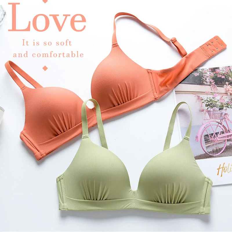 Roseheart New Sexy Women Fashion Yellow One-Piece Padded Bras Push Up Wireless Bras Cup A B Underwear Sweet Female Bras
Roseheart New Sexy Women Fashion Yellow One-Piece Padded Bras Push Up Wireless Bras Cup A B Underwear Sweet Female Bras
