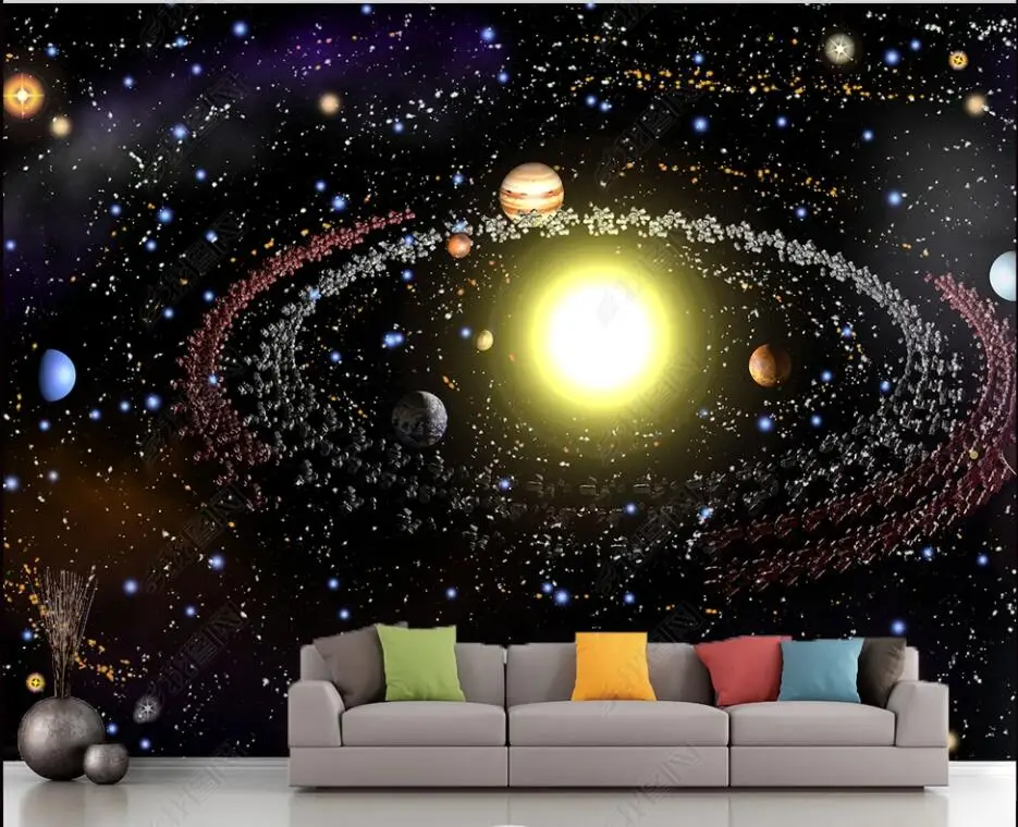 3d wallpaper on the wall Modern hd universe starry sky galaxy planet custom mural home Decor photo wallpaper in the living room
3d wallpaper on the wall Modern hd universe starry sky galaxy planet custom mural home Decor photo wallpaper in the living room