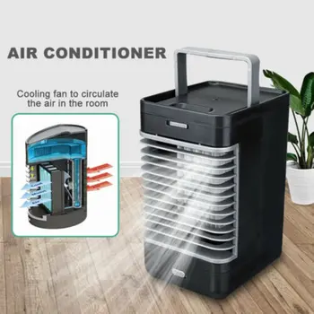 Portable Air Conditioner Wireless Cooler Mini Fan Humidifier System Office Mini Cooler Low Noise Durable 
Portable Air Conditioner Wireless Cooler Mini Fan Humidifier System Office Mini Cooler Low Noise Durable