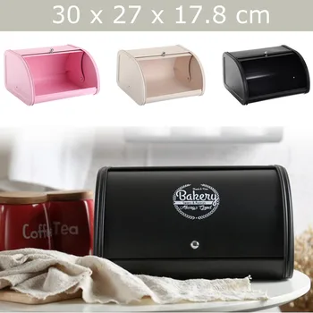 French Vintage Bread Box Storage Bin Rollup Dust-Proof Storage Box Iron Snack Boxes for Kitchen Home Decoration
French Vintage Bread Box Storage Bin Rollup Dust-Proof Storage Box Iron Snack Boxes for Kitchen Home Decoration