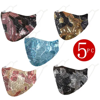 5PC PM2.5 Outdoor Mouth Mask Washable Reuse Face Mask Sequins Protection Mask For Protection For Adults Scarf Flag Bandana#3
5PC PM2.5 Outdoor Mouth Mask Washable Reuse Face Mask Sequins Protection Mask For Protection For Adults Scarf Flag Bandana#3