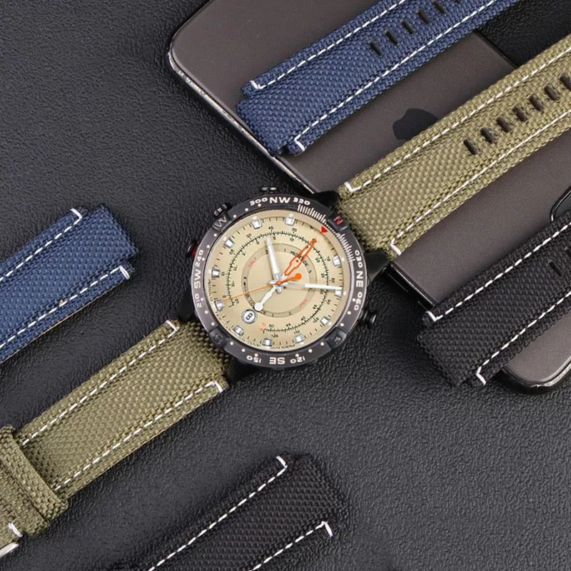 Ремешок для часов TIMEX TW2T76500/6300/6400 series, 24*16 мм, нейлоновый спортивный ремешок из натуральной кожи с винтами
Ремешок для часов TIMEX TW2T76500/6300/6400 series, 24*16 мм, нейлоновый спортивный ремешок из натуральной кожи с винтами