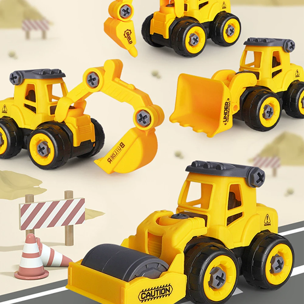 DIY toy for Baby Detachable Nut Screwing Engineering Farmer's Car Educational Toys Assembly Excavator Set For Kids Gift
DIY toy for Baby Detachable Nut Screwing Engineering Farmer's Car Educational Toys Assembly Excavator Set For Kids Gift
