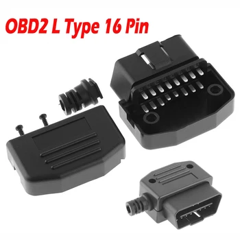 A Quality OBD II OBD2 L Type 16 Pin Male Auto Scanner Replace Connector Cable Wire Sockets Connector Plug with Shell and Screw
A Quality OBD II OBD2 L Type 16 Pin Male Auto Scanner Replace Connector Cable Wire Sockets Connector Plug with Shell and Screw