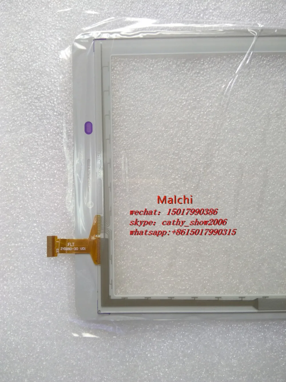Новый сенсорный экран для 9 "дюймов zyd090-30 v01 Сенсорная панель дигитайзер Стекло