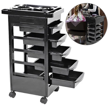Hair Salon Instrument Storage Cart Adjustable Height Trolley Beauty Tools with 5 Drawers Hairdressing cart
Hair Salon Instrument Storage Cart Adjustable Height Trolley Beauty Tools with 5 Drawers Hairdressing cart