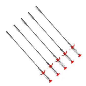 Flexible Grabber Pickup Tool-Retractable Claw Retriever Stick With 5 Pack Length Of 24inch,For To Unclog Hair From Drains,Sink,T 
Flexible Grabber Pickup Tool-Retractable Claw Retriever Stick With 5 Pack Length Of 24inch,For To Unclog Hair From Drains,Sink,T
