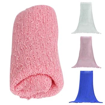Bedding Cotton Blend Soft Multipurpose Blanket Baby Products Newborn Picture Hammock Stretch Knit Photography Props Wrap Costume
Bedding Cotton Blend Soft Multipurpose Blanket Baby Products Newborn Picture Hammock Stretch Knit Photography Props Wrap Costume