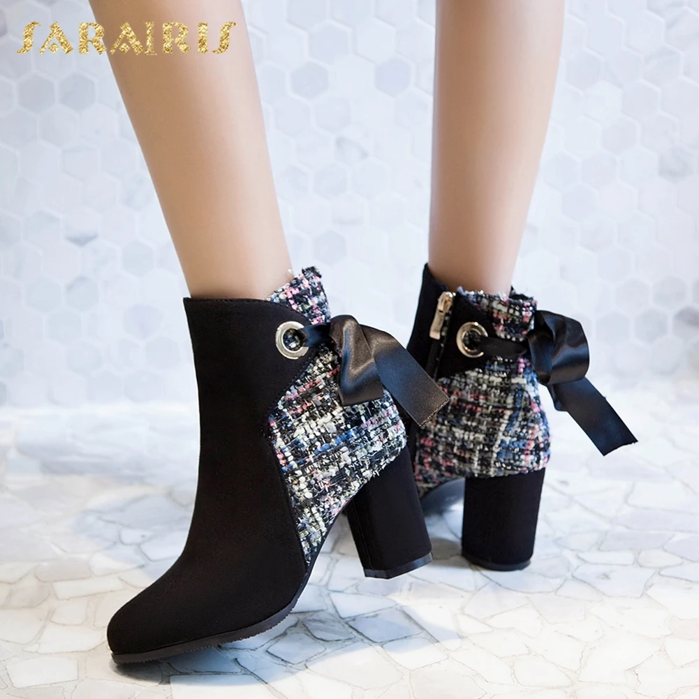 Sarairis new arrivals Plus Size 33-50 Chunky Heels Ankle Boots Woman Shoes Dropship Zip Up Basic Shoes Women Boots
Sarairis new arrivals Plus Size 33-50 Chunky Heels Ankle Boots Woman Shoes Dropship Zip Up Basic Shoes Women Boots
