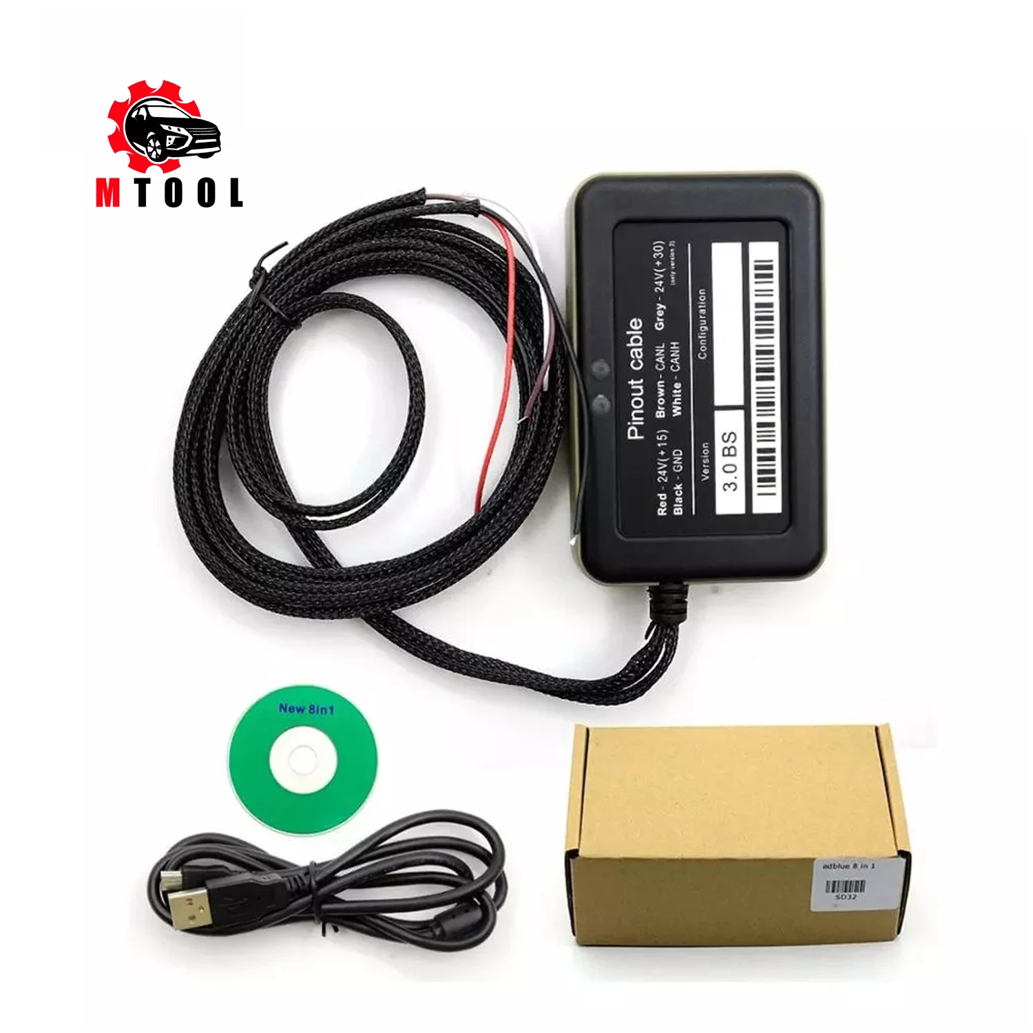 Ad-blue Emulator 8 in1 ad-blue 8 in 1 with Programing Adapter Truck Ad-blue Emulator
Ad-blue Emulator 8 in1 ad-blue 8 in 1 with Programing Adapter Truck Ad-blue Emulator